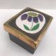 Ceramic box Mithé Espelt Vallauris France