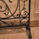 fireproof fireplace wrought iron