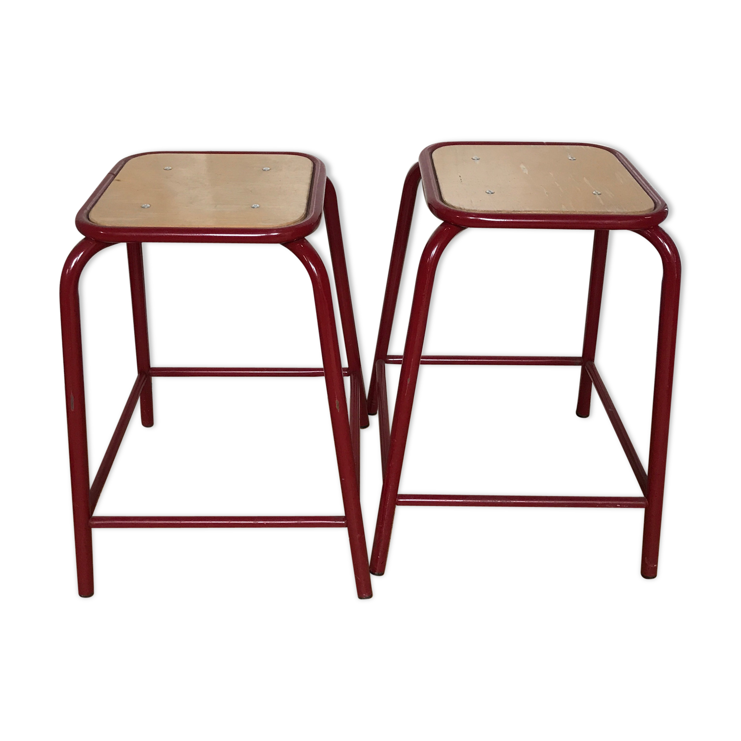 Set of 2 mullca stool 80s