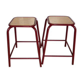 Set of 2 mullca stool 80s