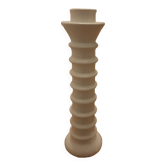 Large ceramic candle holder