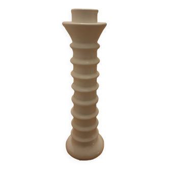 Large ceramic candle holder