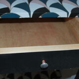 Renovated black parisian wardrobe