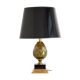 Vintage artichoke gold table lamp 1970
