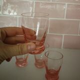 Set de 4 verres shooter Arcoroc en Verre Rose