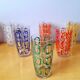 Glasses for orangeade 1960