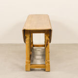 Scandinavian pine gateleg table 1970s