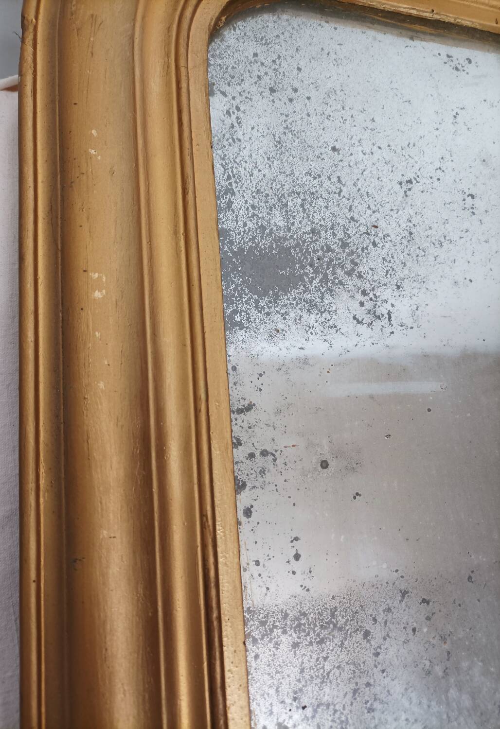 Old Louis Philippe fireplace mirror 71x56 cm