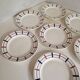 Set of 7 Saint Amandinoise Dessert Plates