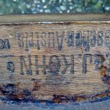 2 bistro chairs no. 714, gustave siegel for kohn, 1910. no thonet