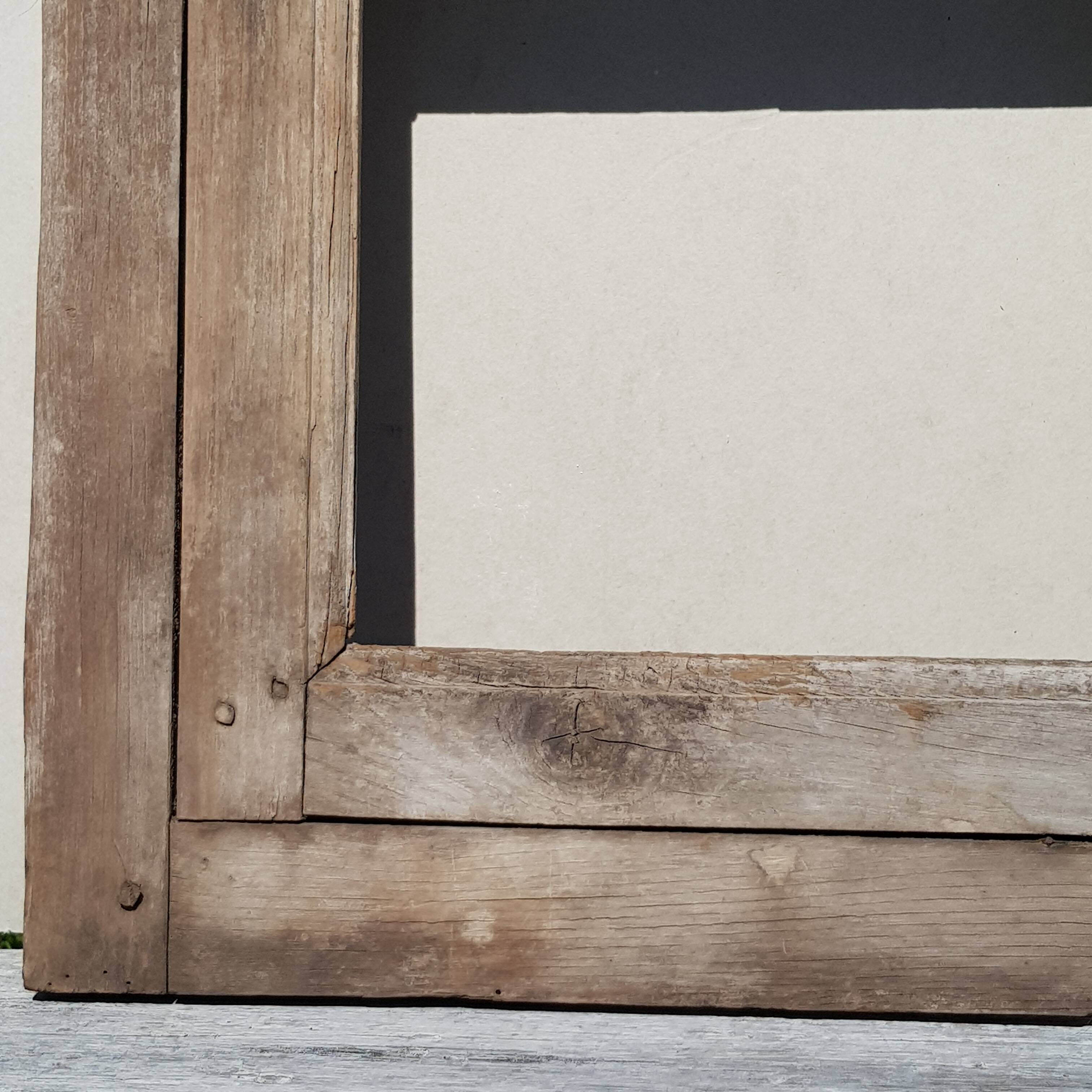 Old window H68xl42cm