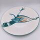 Large ceramic dish signed Roger Picault
