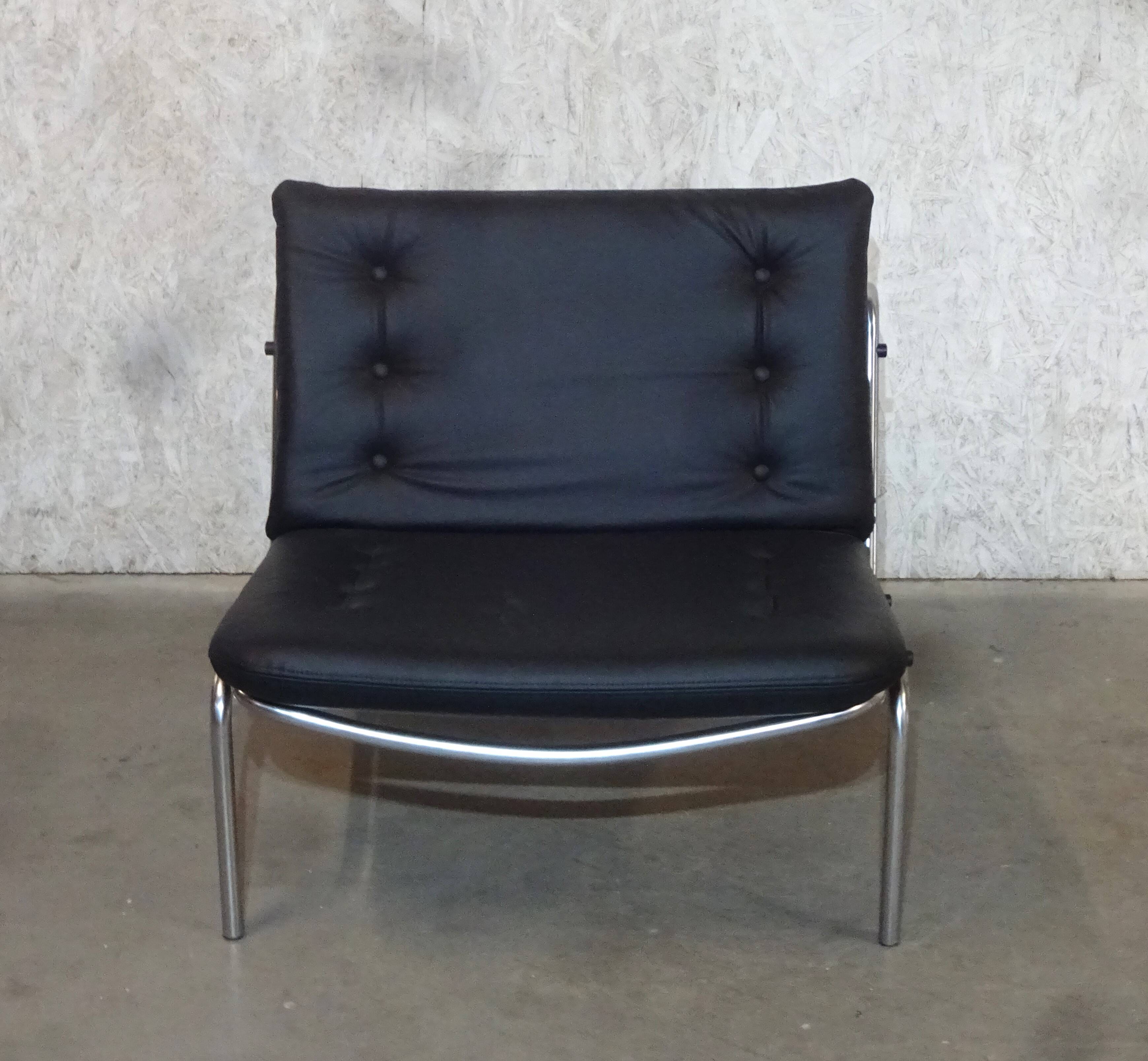 Set of 2 Lounge Chairs Model SZ07 “Kyoto” by Martin Visser For 'T Spectrum