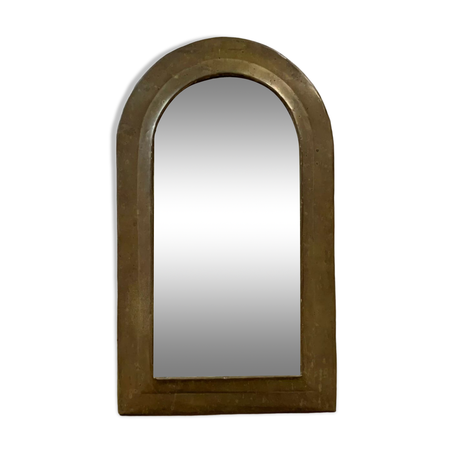 Bronze arch mirror