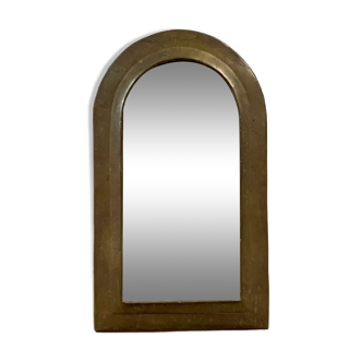 Bronze arch mirror
