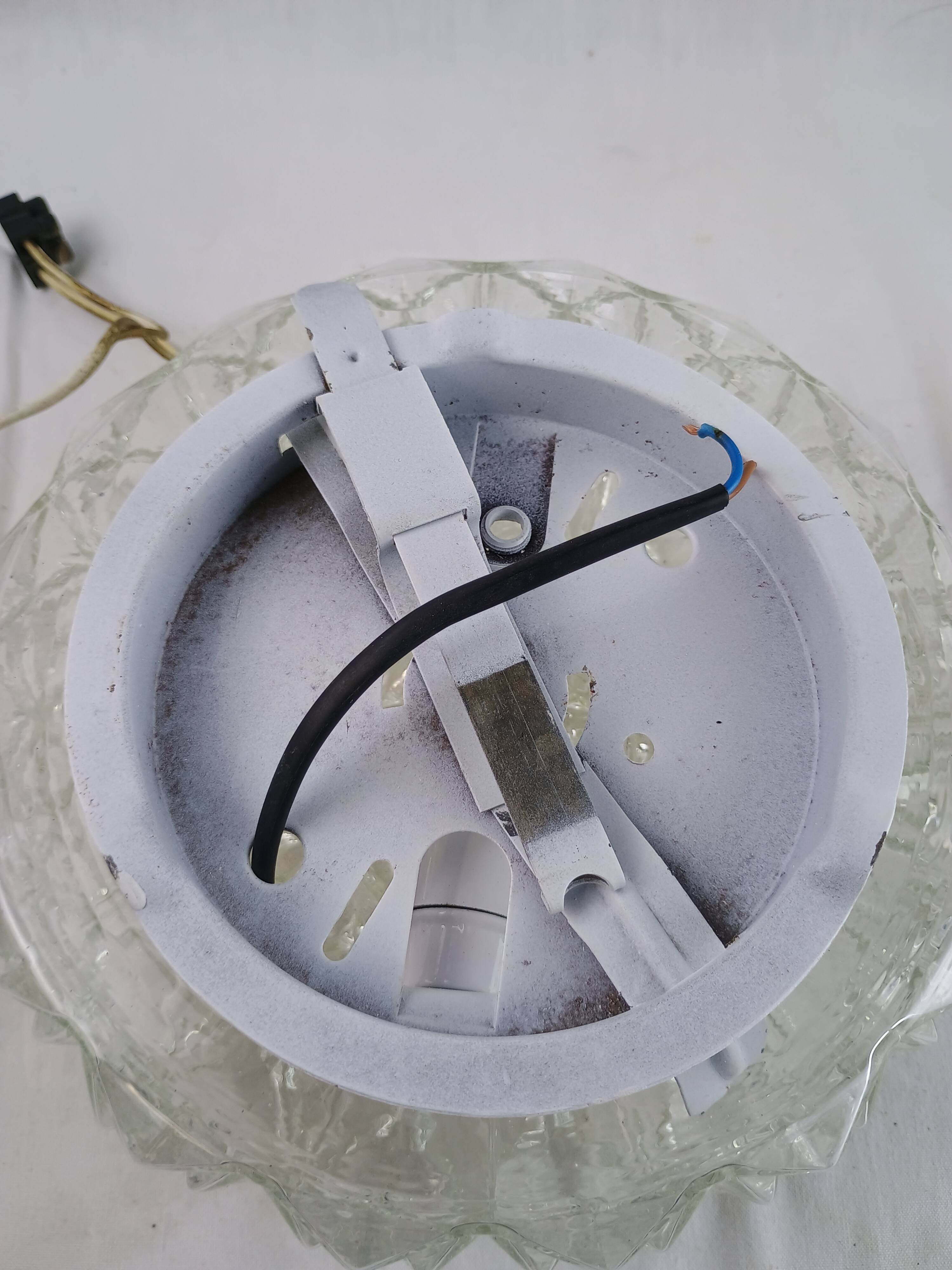 Superb vintage french ceiling light vianne