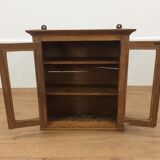 Pine window, hanging shelf