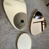 Trio of asymmetrical free-form mirrors from the 60s and 70s
