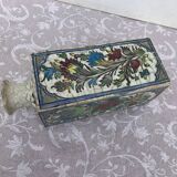 Bouteille en céramique siliceuse Perse XIXe dynastie Qajar
