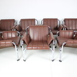 Seven Chrome Armchair Designed by Viliam Chlebo, Czechoslovakia