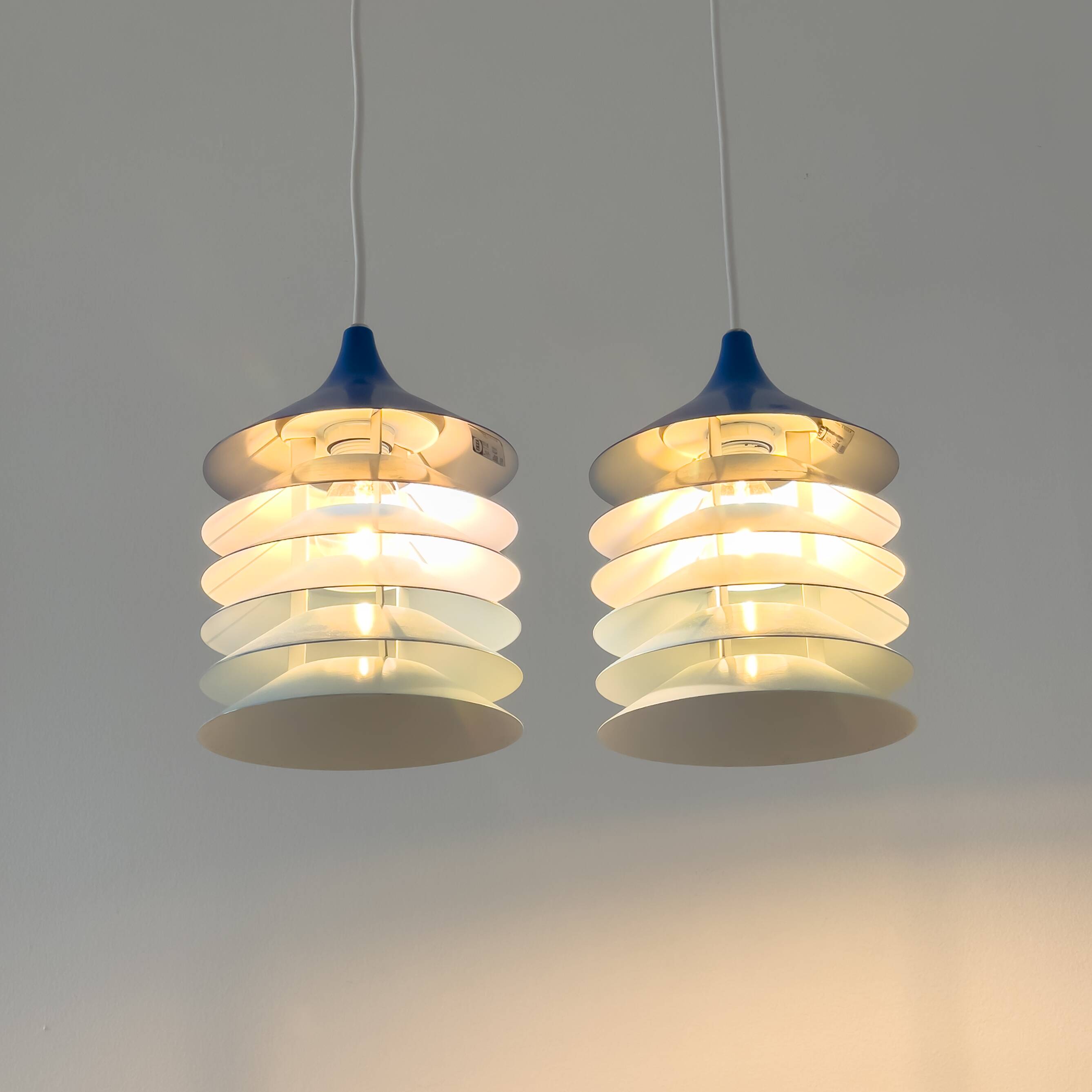 Pair of Retro IKEA Lamps by Bent Boysen