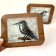 Birds trivet by Bernard Buffet vintage