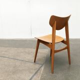 Mid-century plywood accent chair