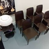 Lola leather chair/armchair designed by Poltrona Frau