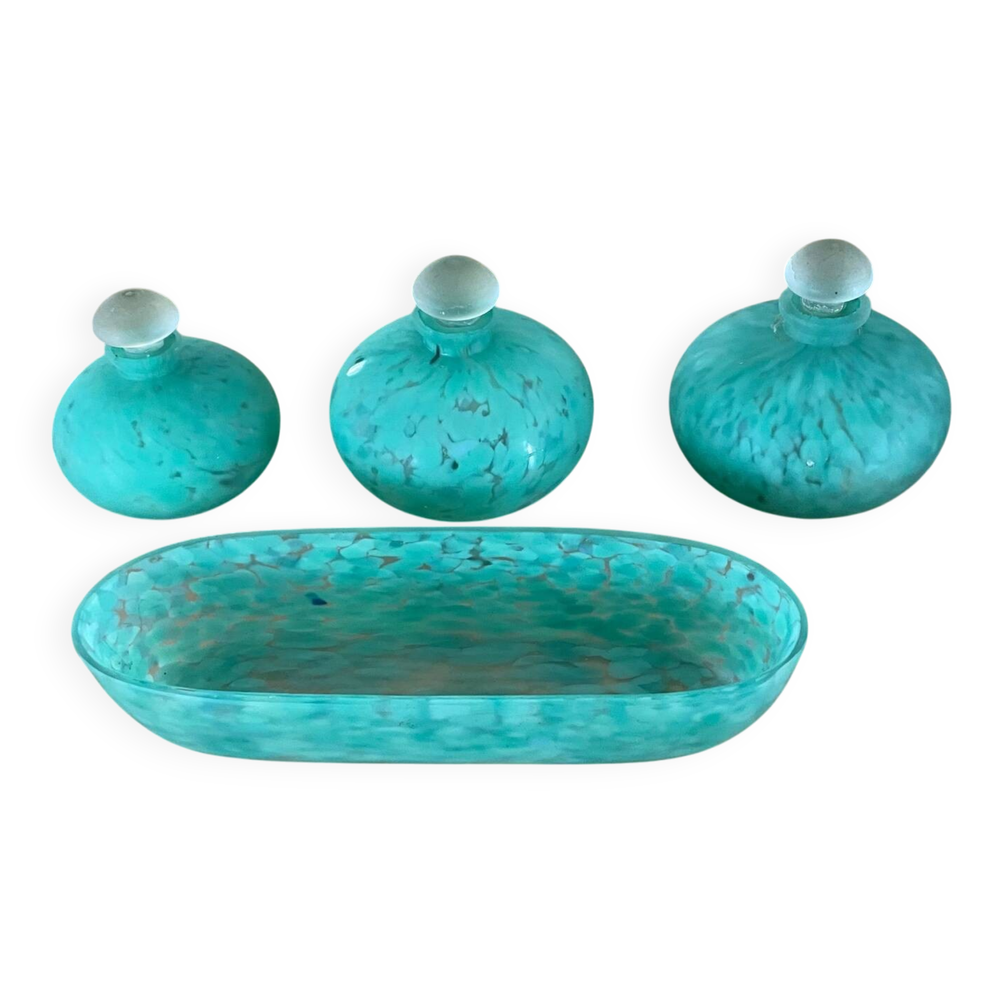 Vintage toiletry set pocket empty