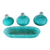 Vintage toiletry set pocket empty