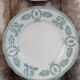 8 antique dessert plates in ironstone