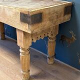 Antique Butcher Table