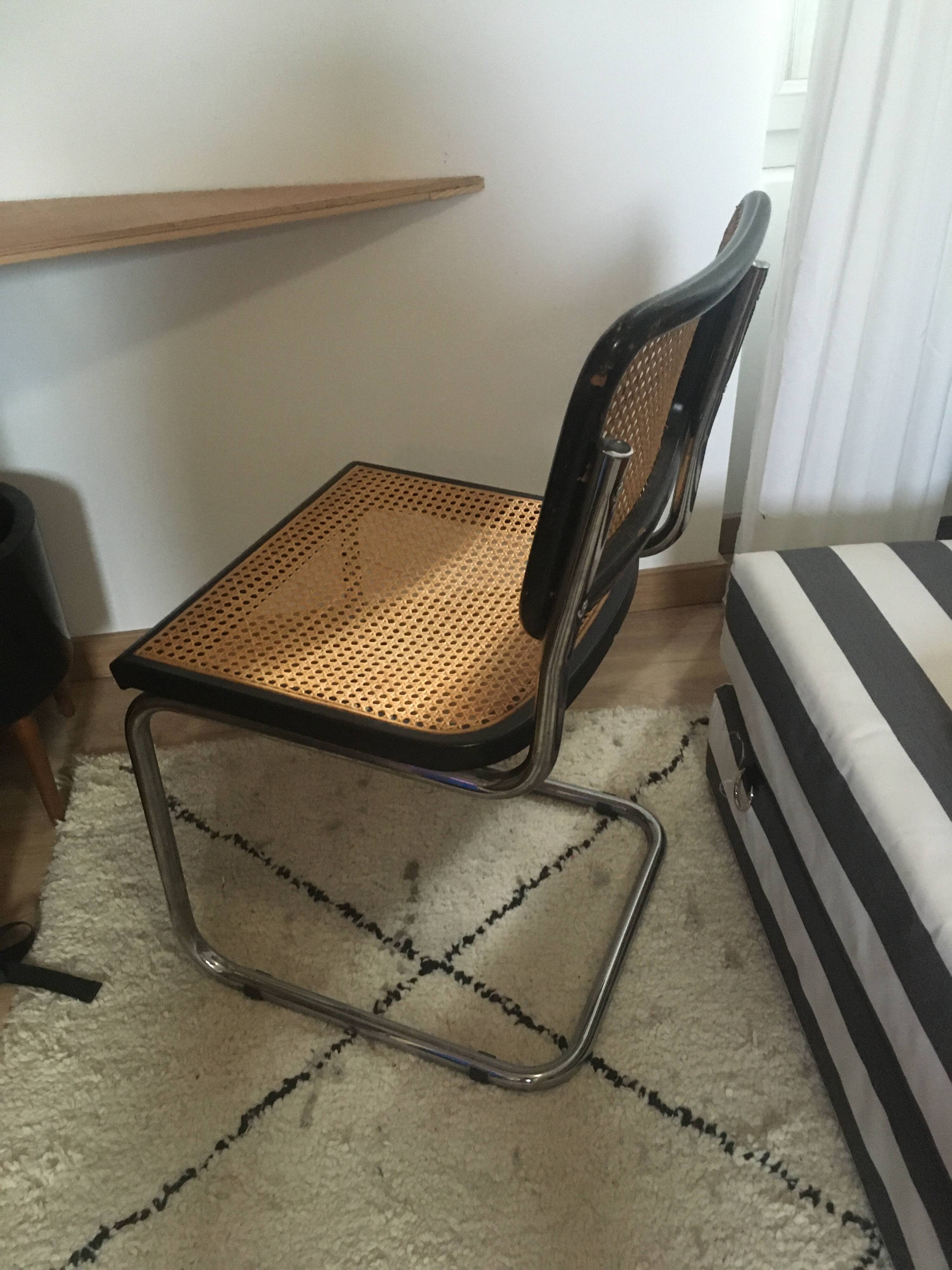 Cesca Chair by Marcel Breuer Model B32