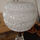 Vintage glass table lamp