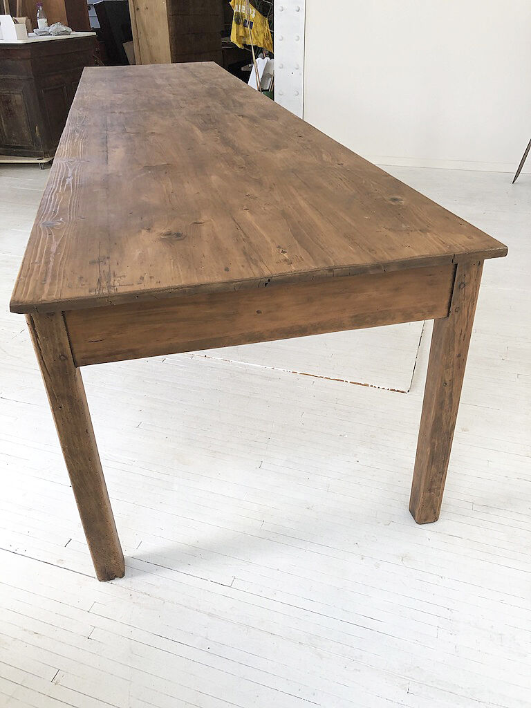 Pine farm table 4m