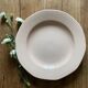 Pink vintage round dish from the digoin manufacture