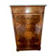 Secretary Louis Philippe in walnut bramble and marble tray