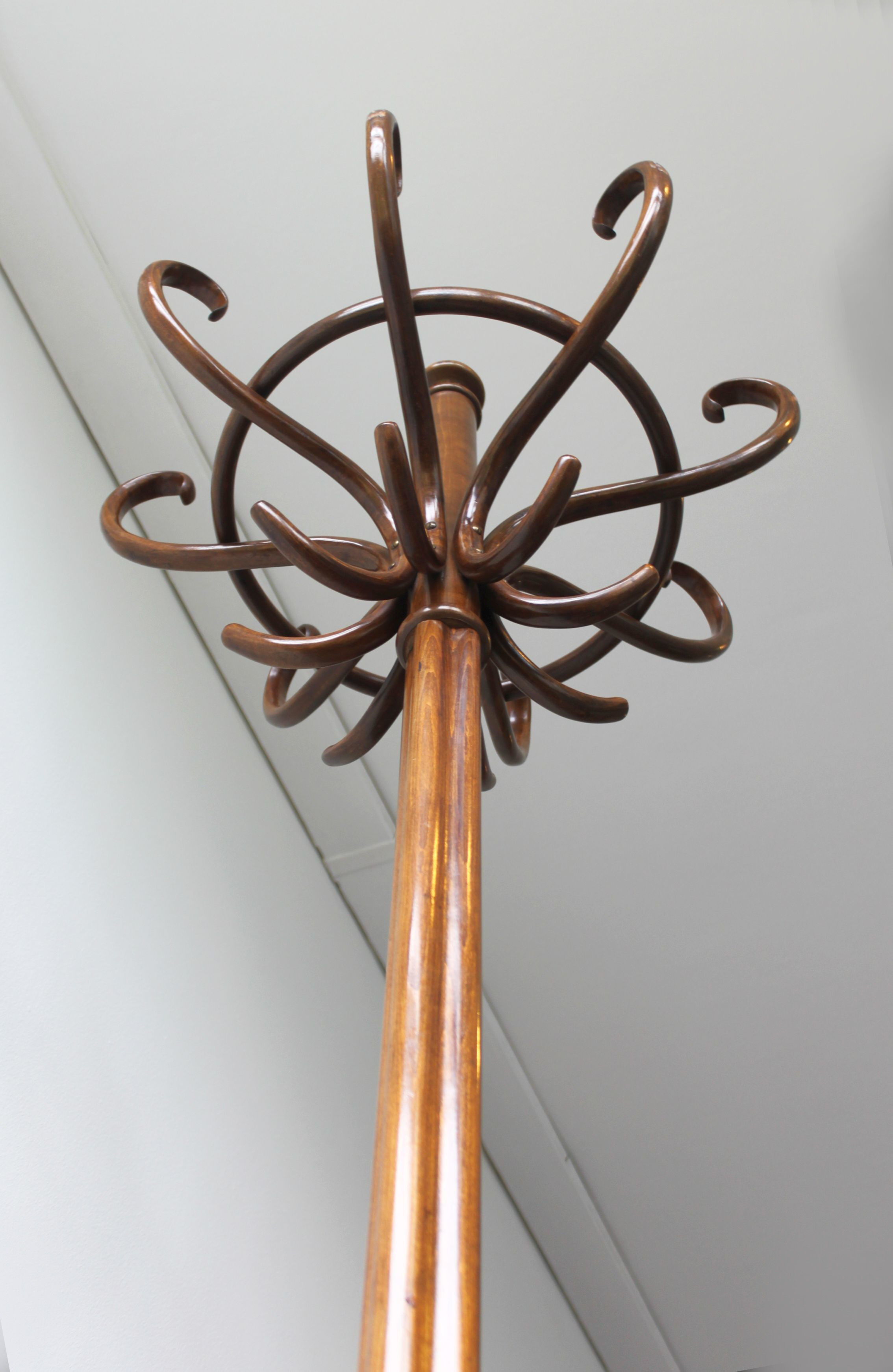 Parrot coat rack, model 10.401, XIXth.