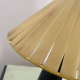 Lampe MOA en céramique noire et jaune