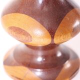 Artistic soliflore blend of turned wood
