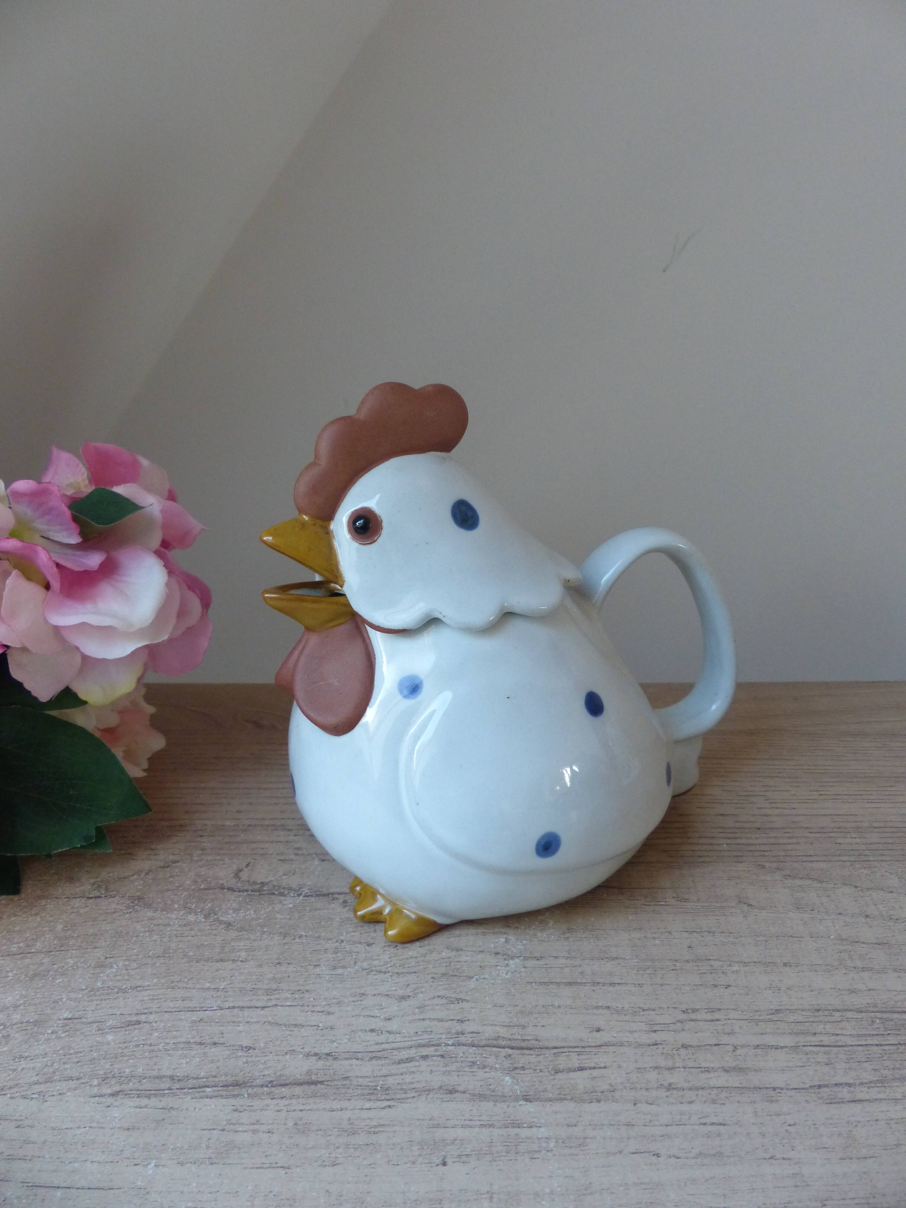 Pot De Stockage De Poule En Céramique, Boîte D'évaluation, Bonbons, Strass, Collation, Figures, œufs, Décoration De La Maison, Ornements à Envoyer à Des Amis