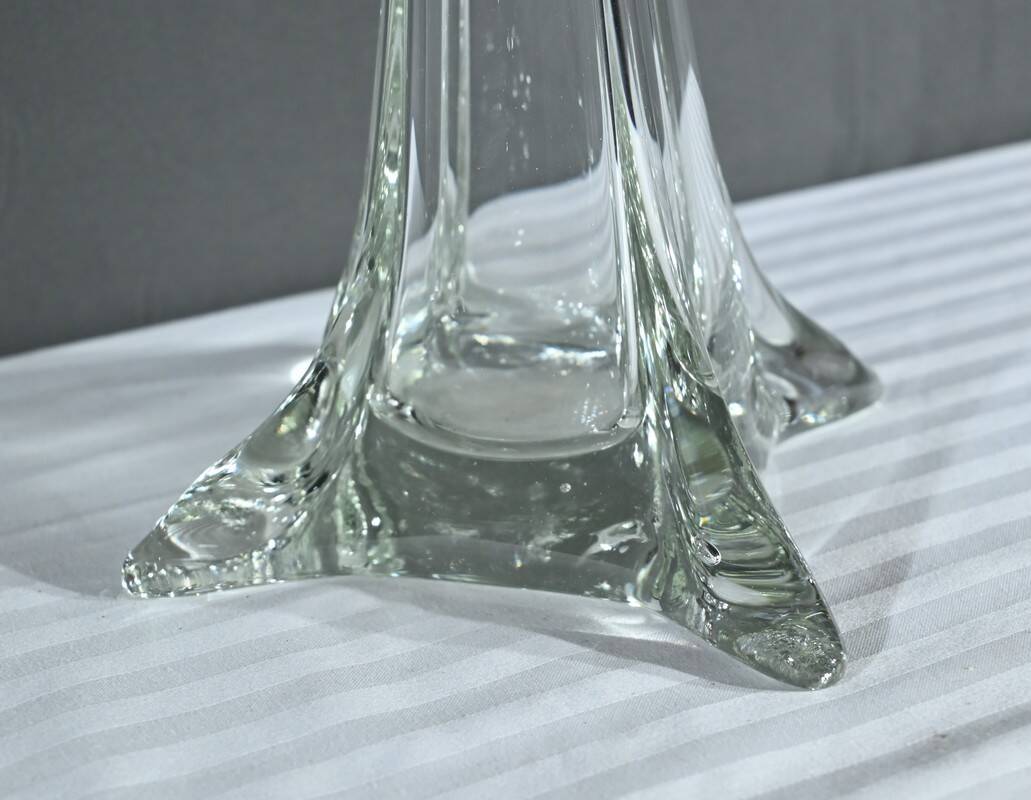 Important Soliflore Glass Vase, Art Deco Period – 1930