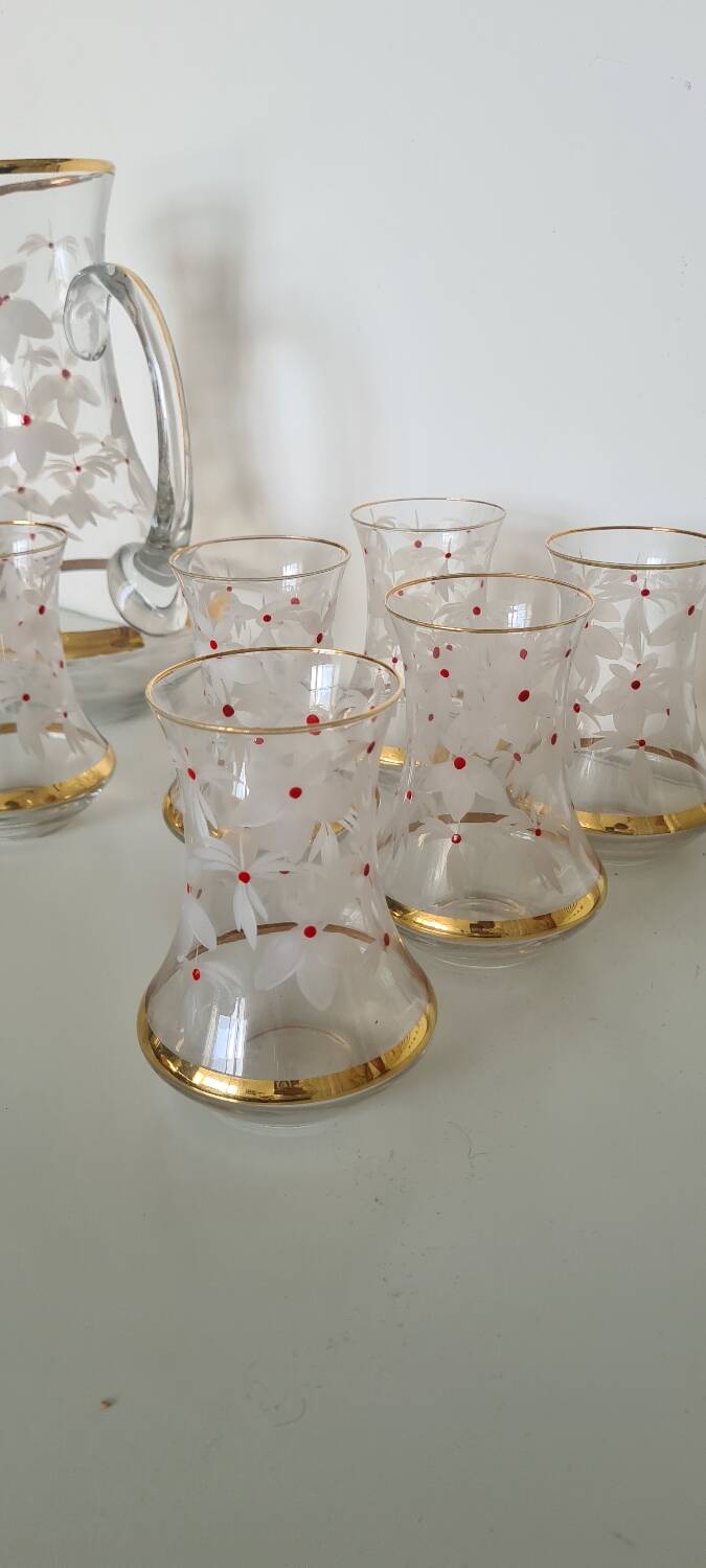 Mid-century lemonade set 1950