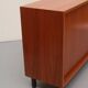 Buffet années 1960 en noyer avec portes coulissantes, 120cm