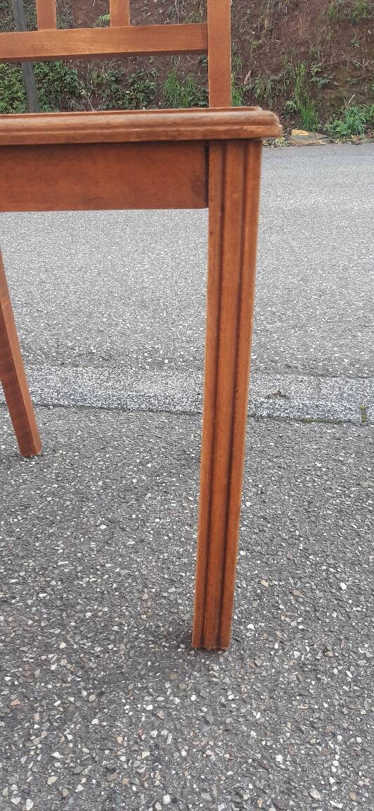 Lot de 6 chaises Art déco