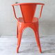 Pair of chairs A 56 - Tolix - Jean Pauchard - 1950-70 - vermilion Red