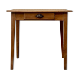 Bureau, table d’appoint en hêtre, restauré