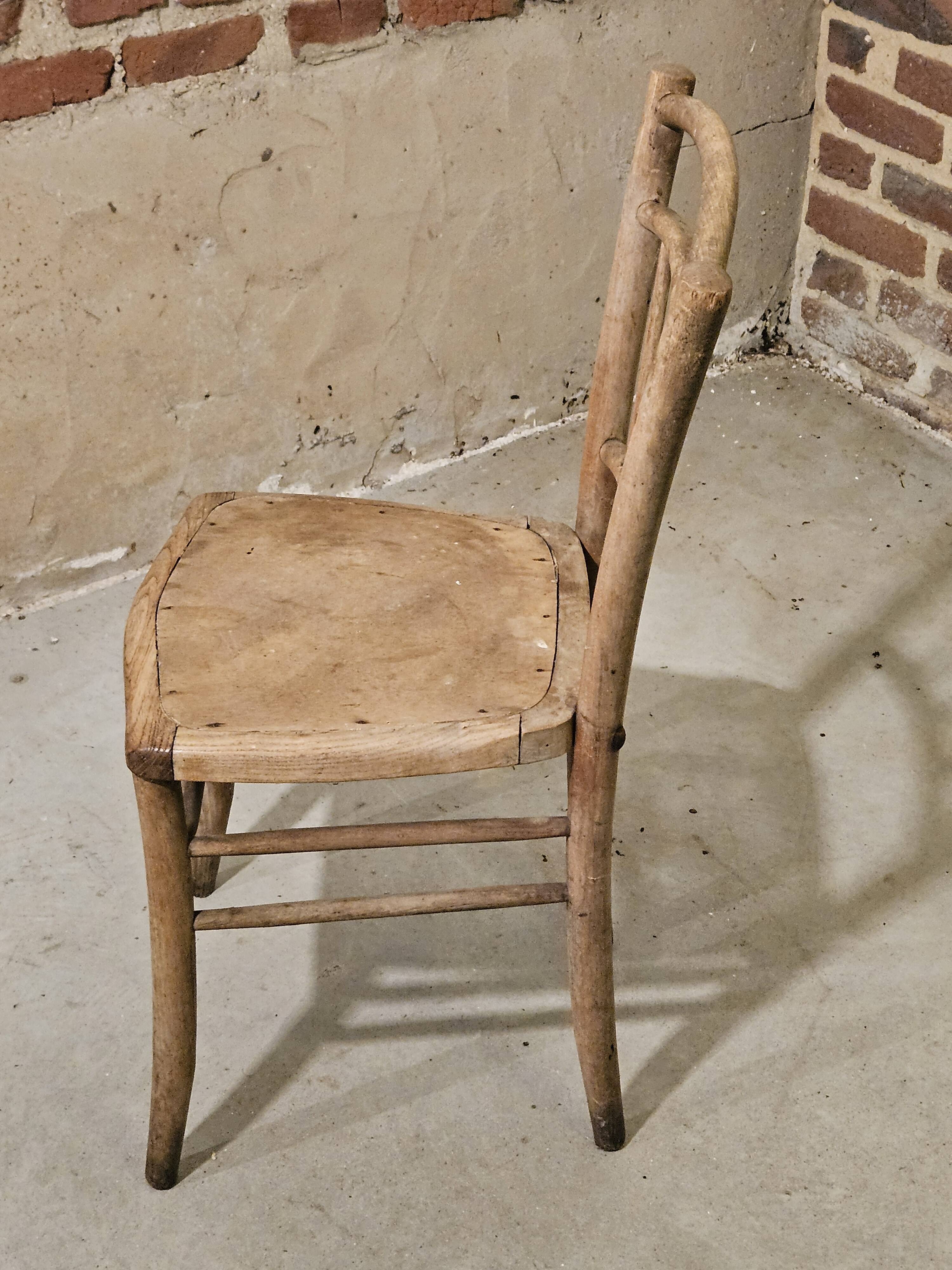 1950s bistro chair Baumann Thonet