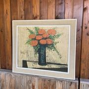 "Bernard Buffet" painting oil reproduction certified and numbered