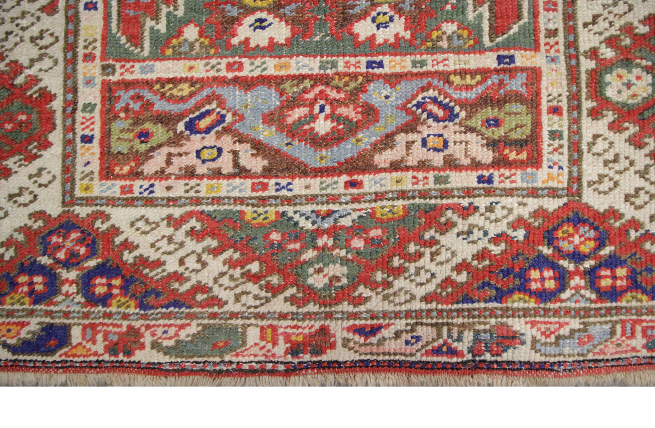 Traditional vintage wool turkish area rug- 130x190cm